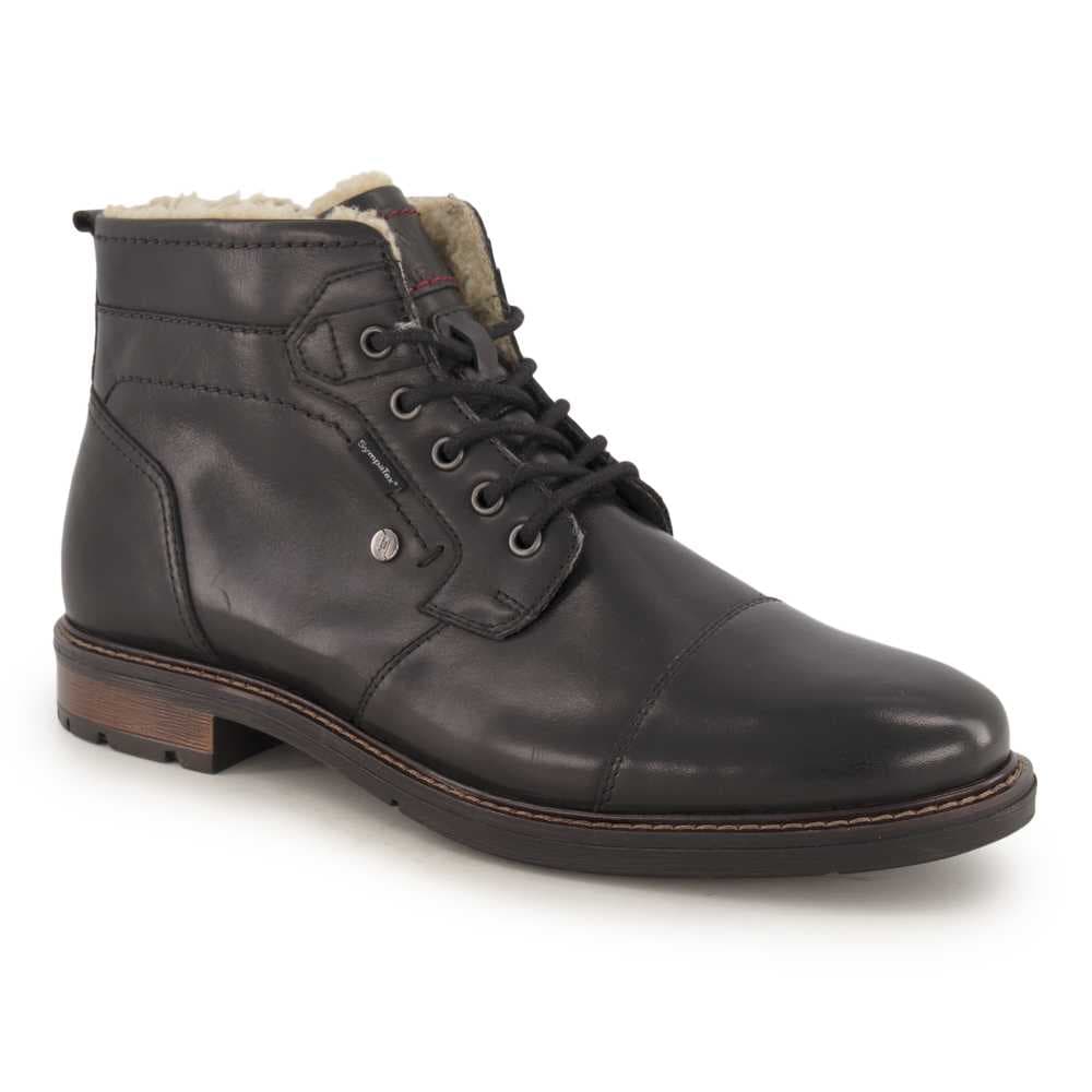 Varese Schnürboots, Herren , Schwarz 40