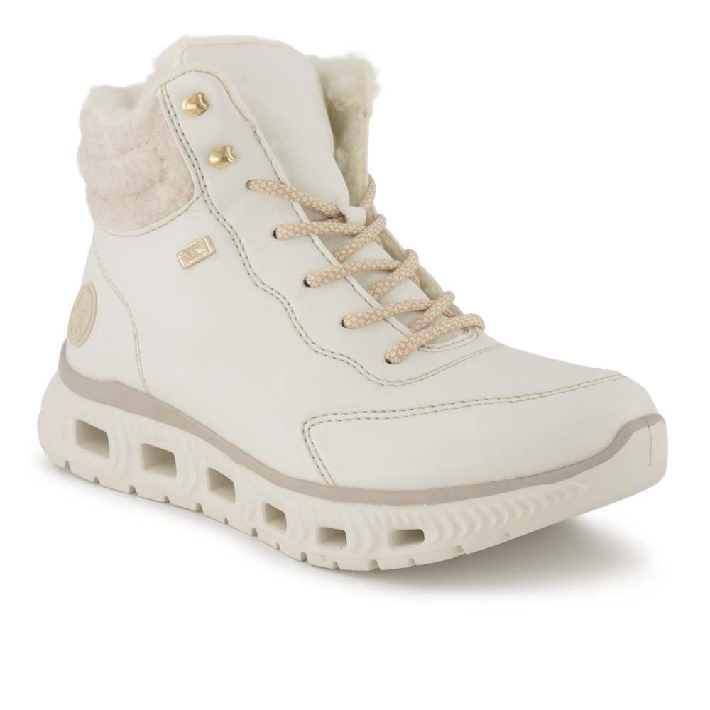 Rieker Schnürboots, Damen , Creme 38