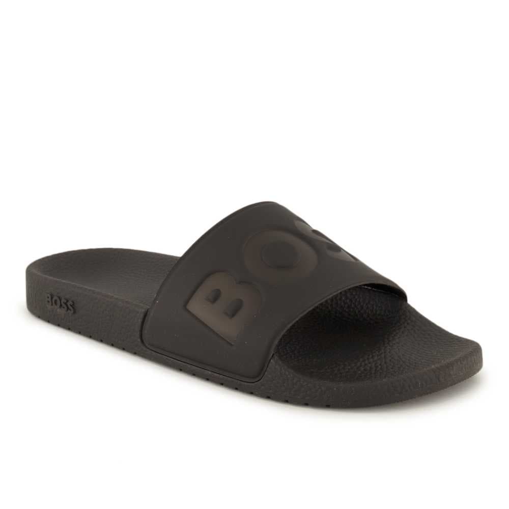 BOSS Slide, Herren , Schwarz 42