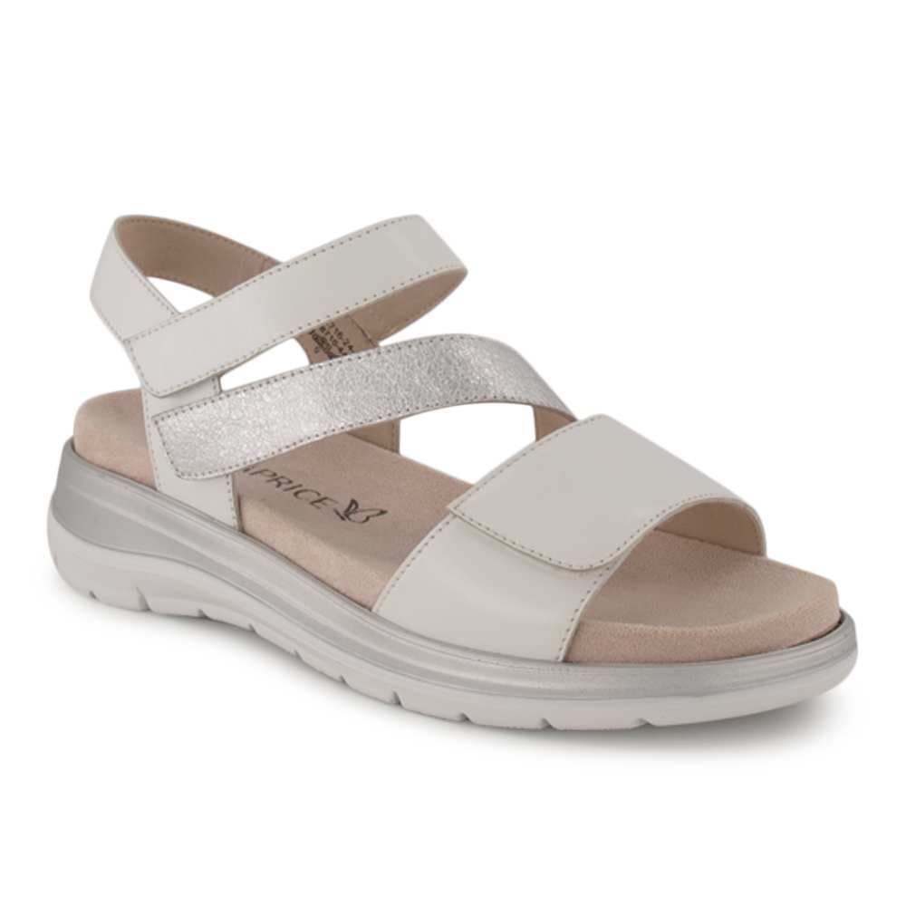 Caprice Sandale, Damen , Silber 40