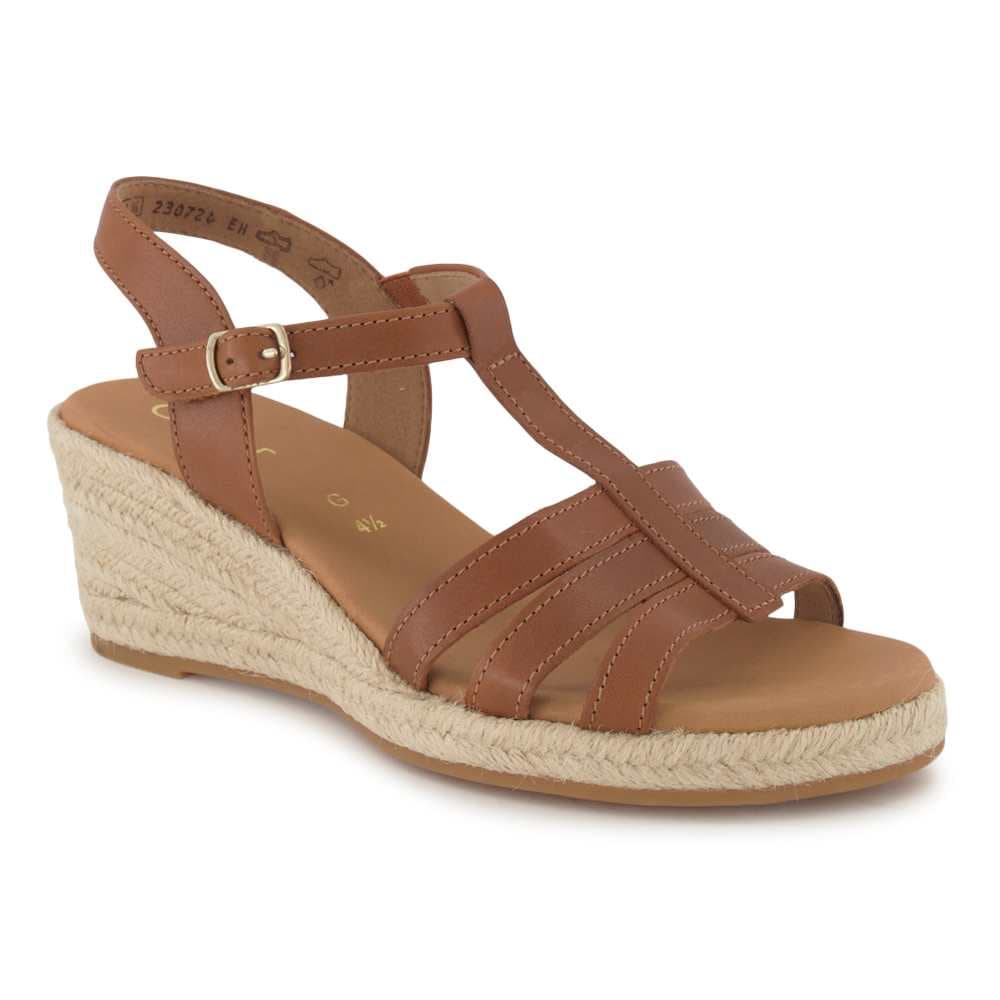 Gabor Sandalette, Damen , Cognac 7.5