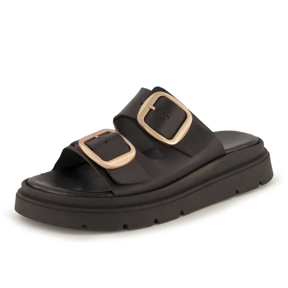 Tamaris Pantolette, Damen , Schwarz 37