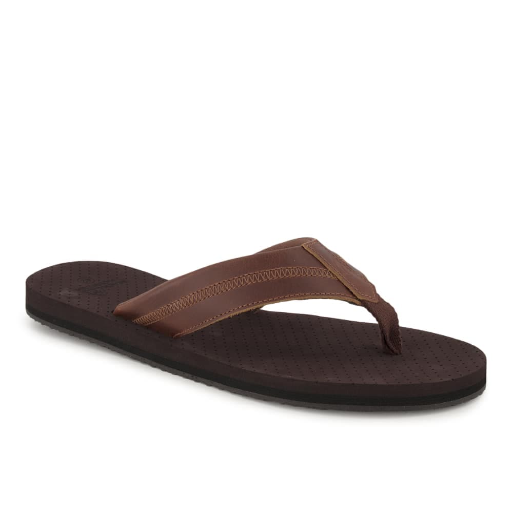 BEACH MOUNTAIN Pantoletten-Zehentrenner, Herren , Braun 41
