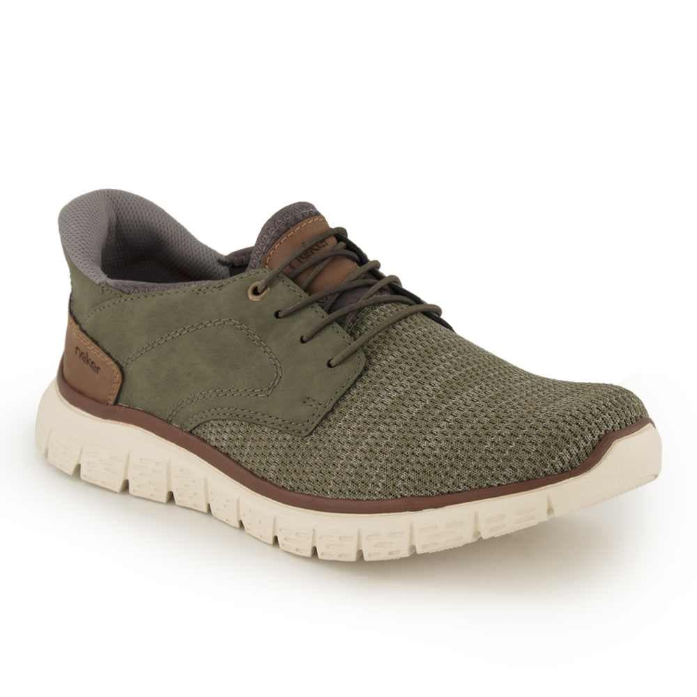 Rieker Halbschuh, Herren , Grün 40