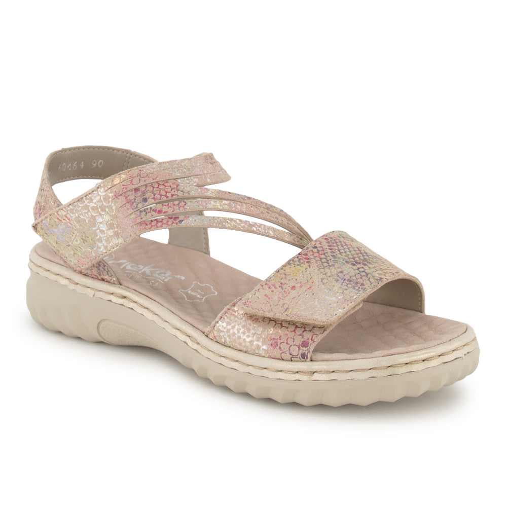 Rieker Sandale, Damen , Beige 43