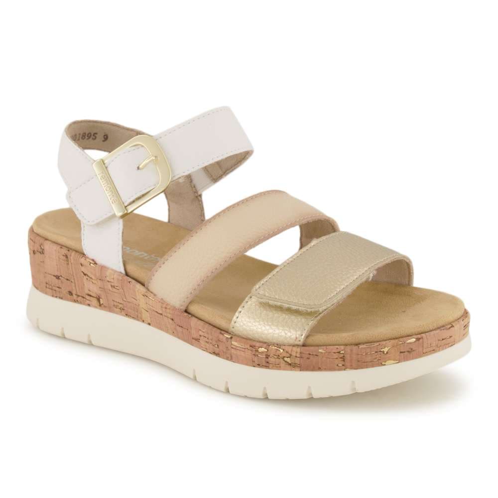 remonte Sandalette, Damen , Gold 40