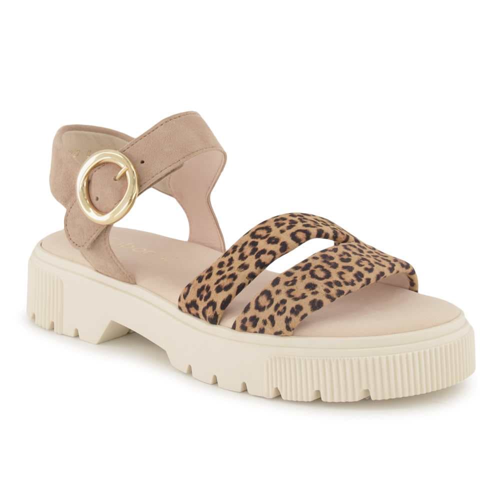 Gabor Sandale, Damen , Beige 7.5