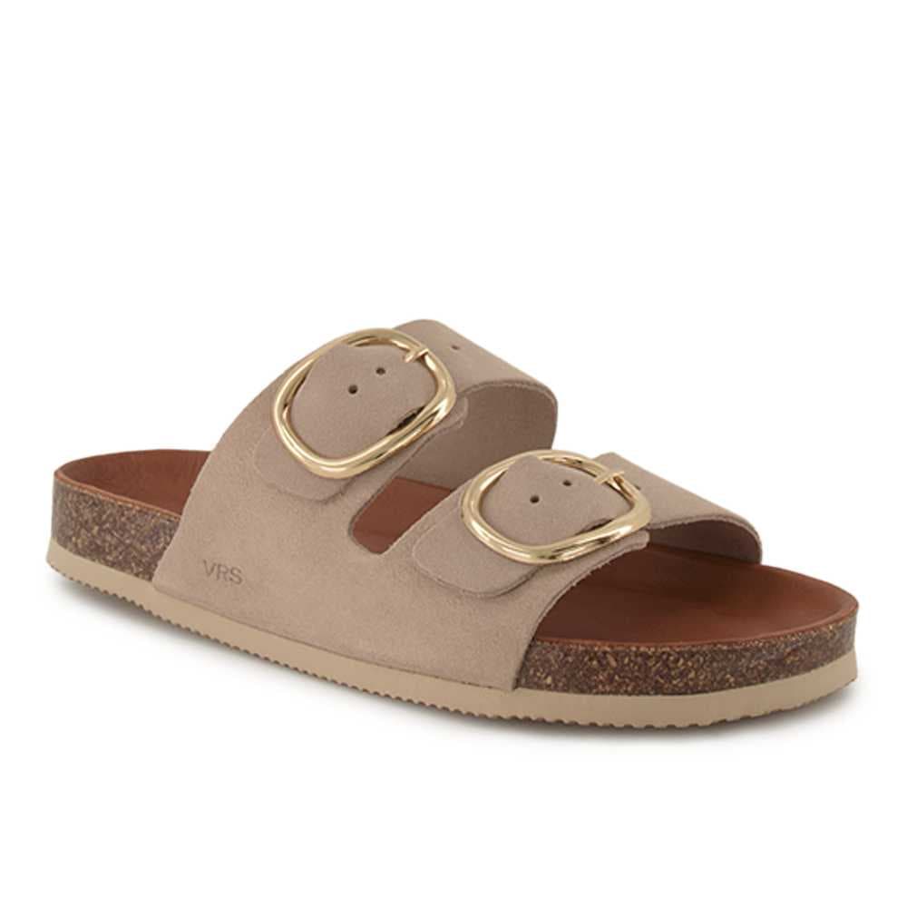 Varese Pantolette, Damen , Taupe 42