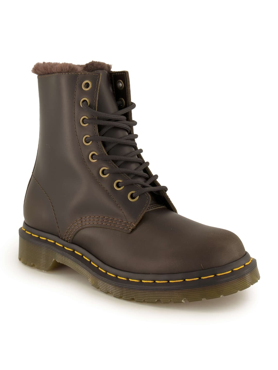 Dr. Martens Schnürboots, Damen , Taupe 36