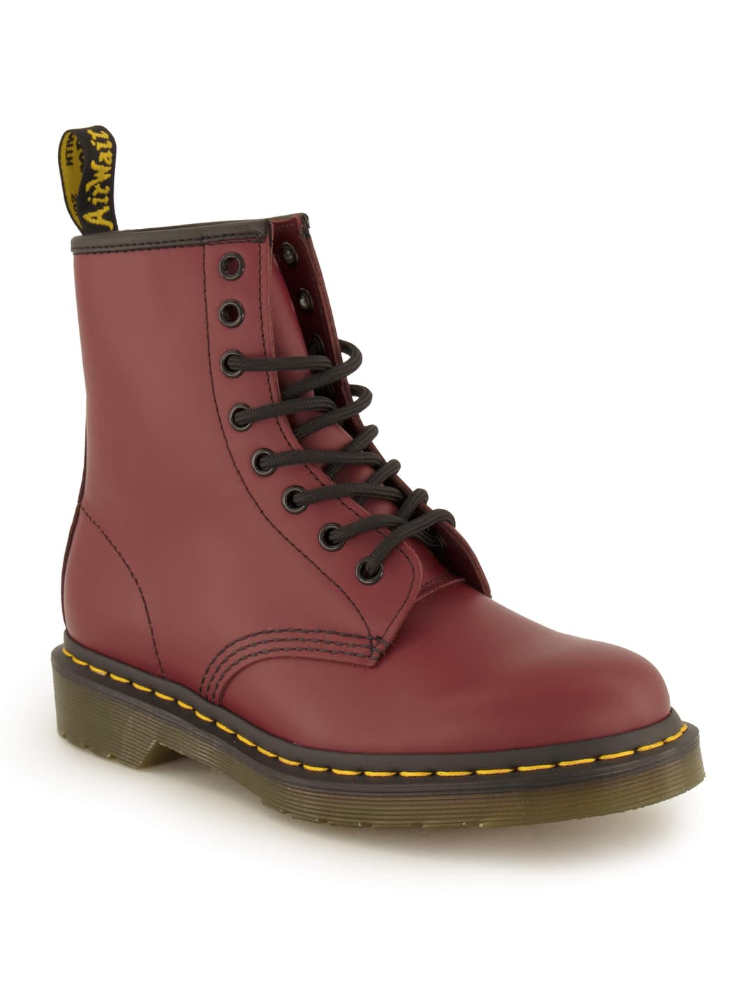 Dr. Martens Schnürboots, Damen , Rot 38