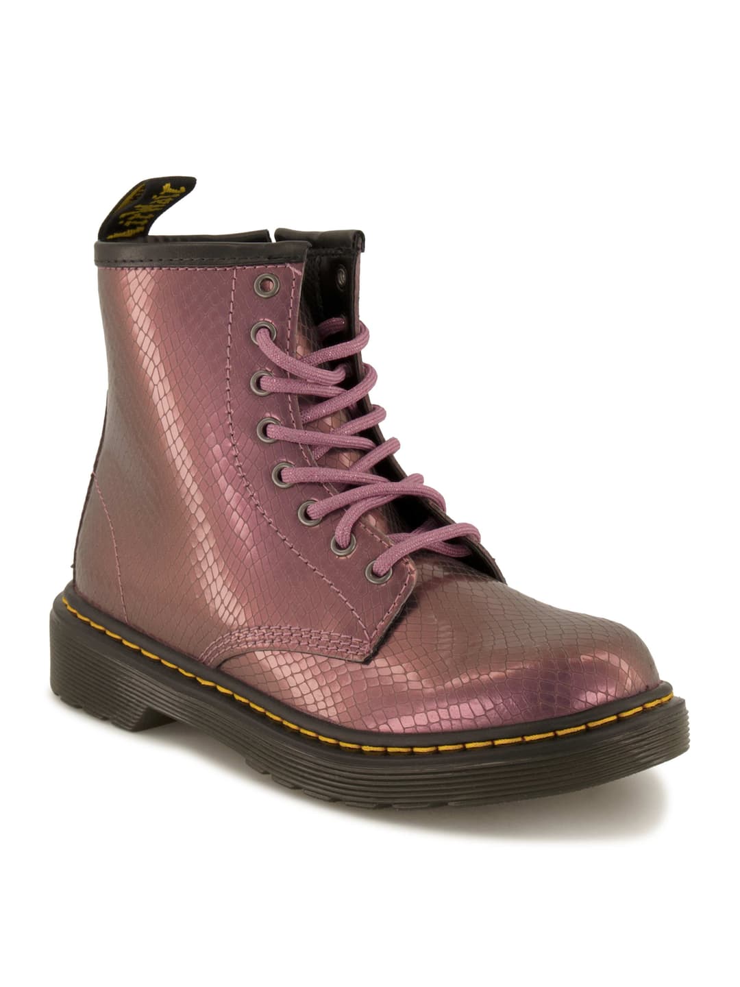 Dr. Martens Schnürboots, Kinder , Pink 32