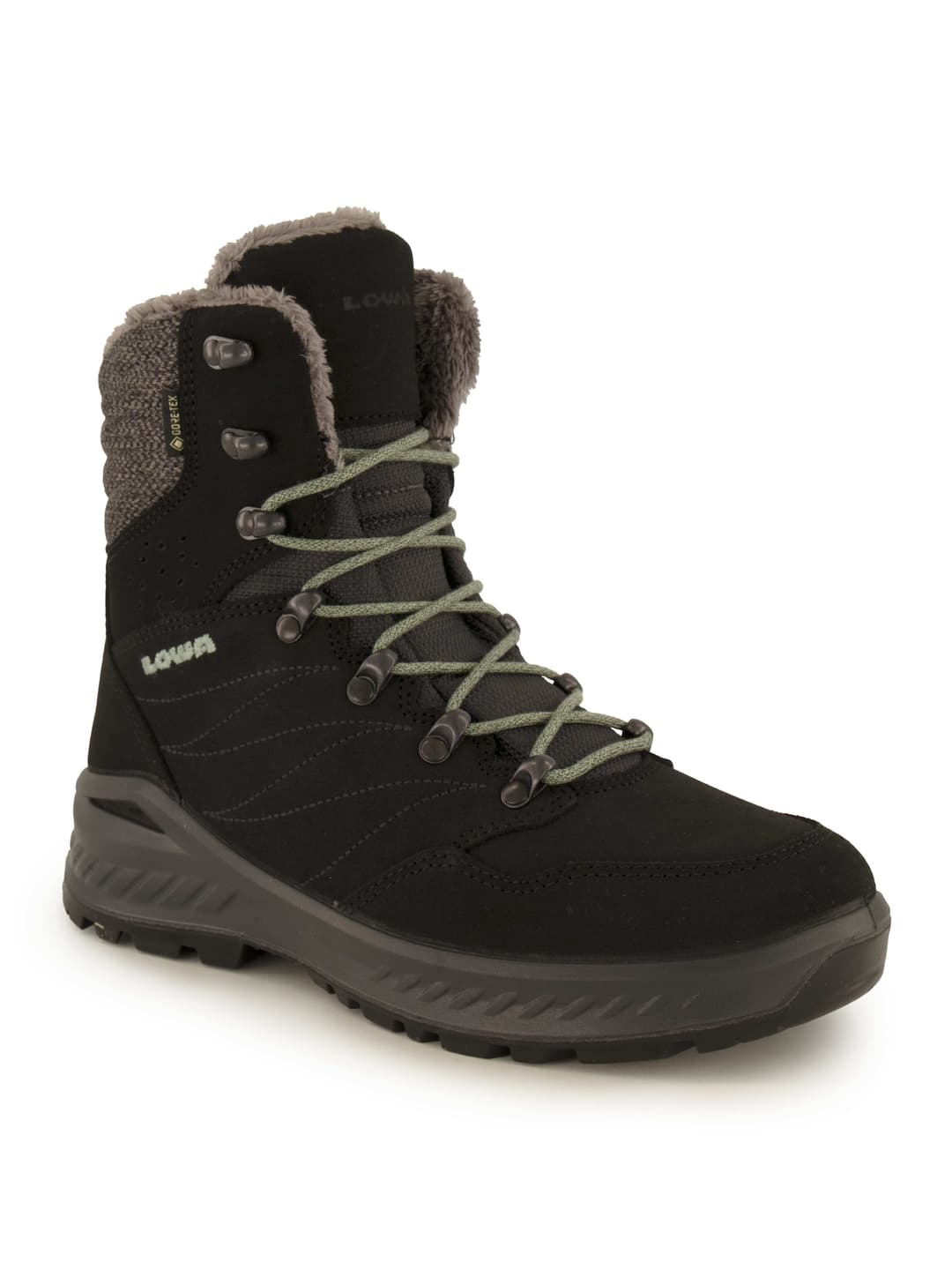 Lowa Winterstiefel, Damen , Schwarz 37
