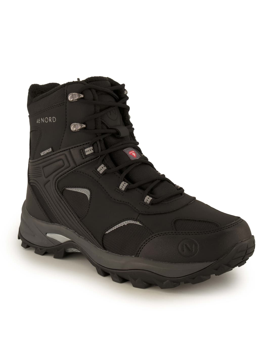 46 NORD Trekking-Schuh, Herren , Schwarz 40