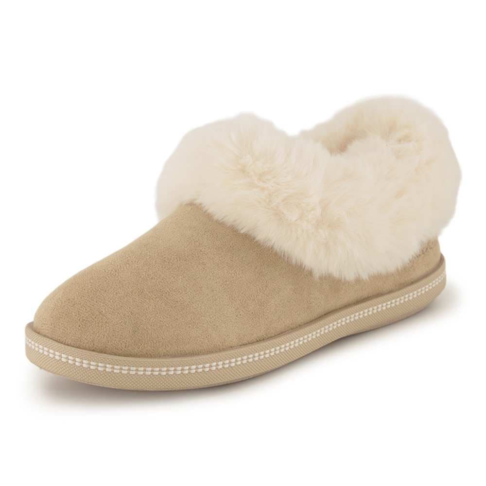 Skechers Geschlossener Hausschuh, Damen , Beige 41