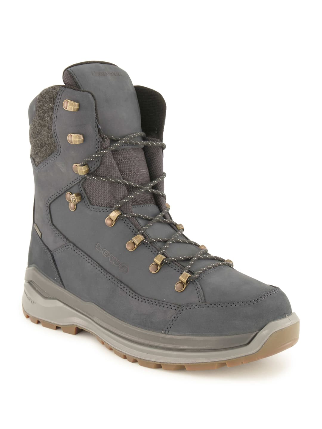 LOWA Winterstiefel, Herren , Blau 45