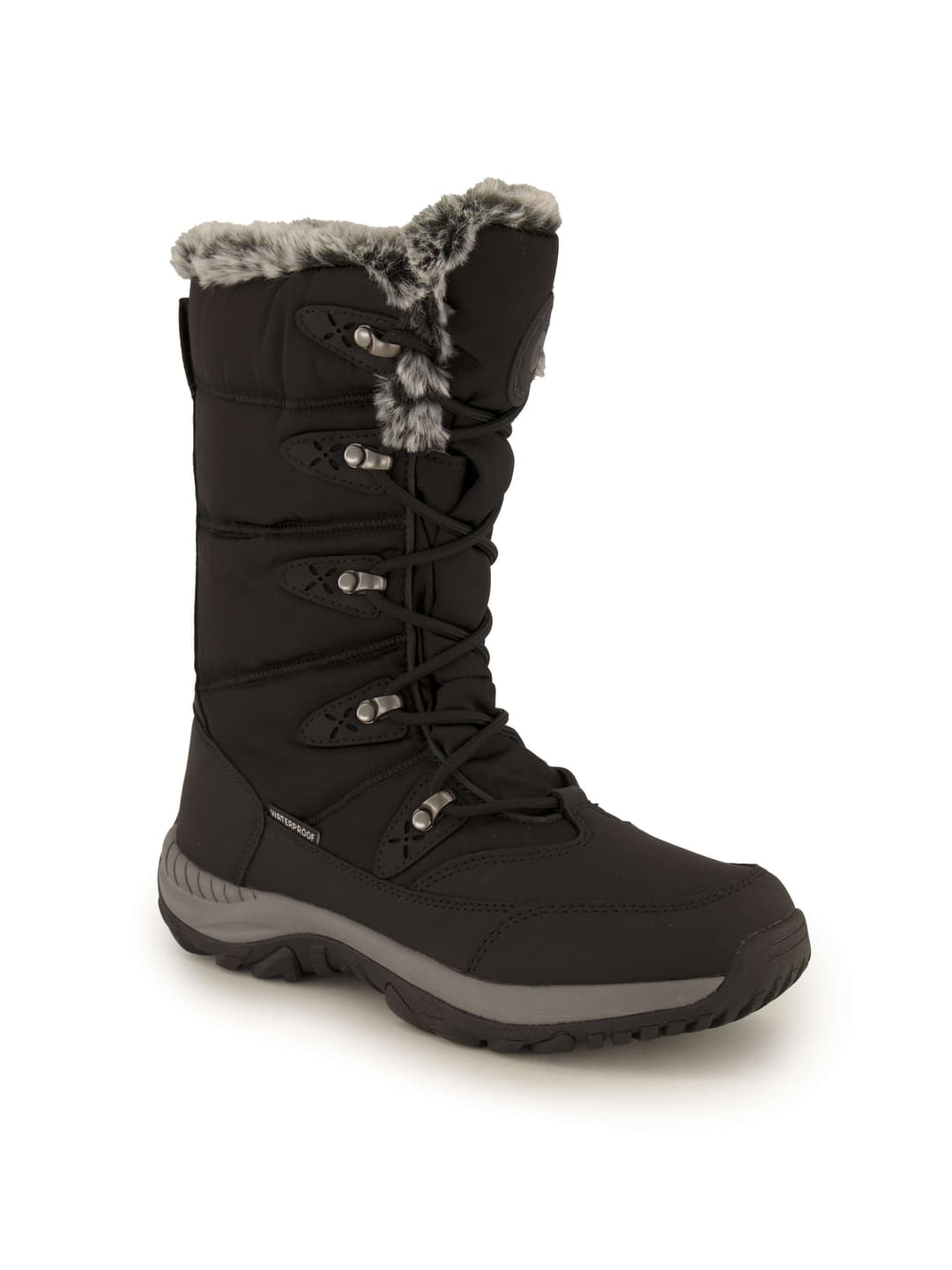 46 Nord Winterstiefel, Damen , Grau 36