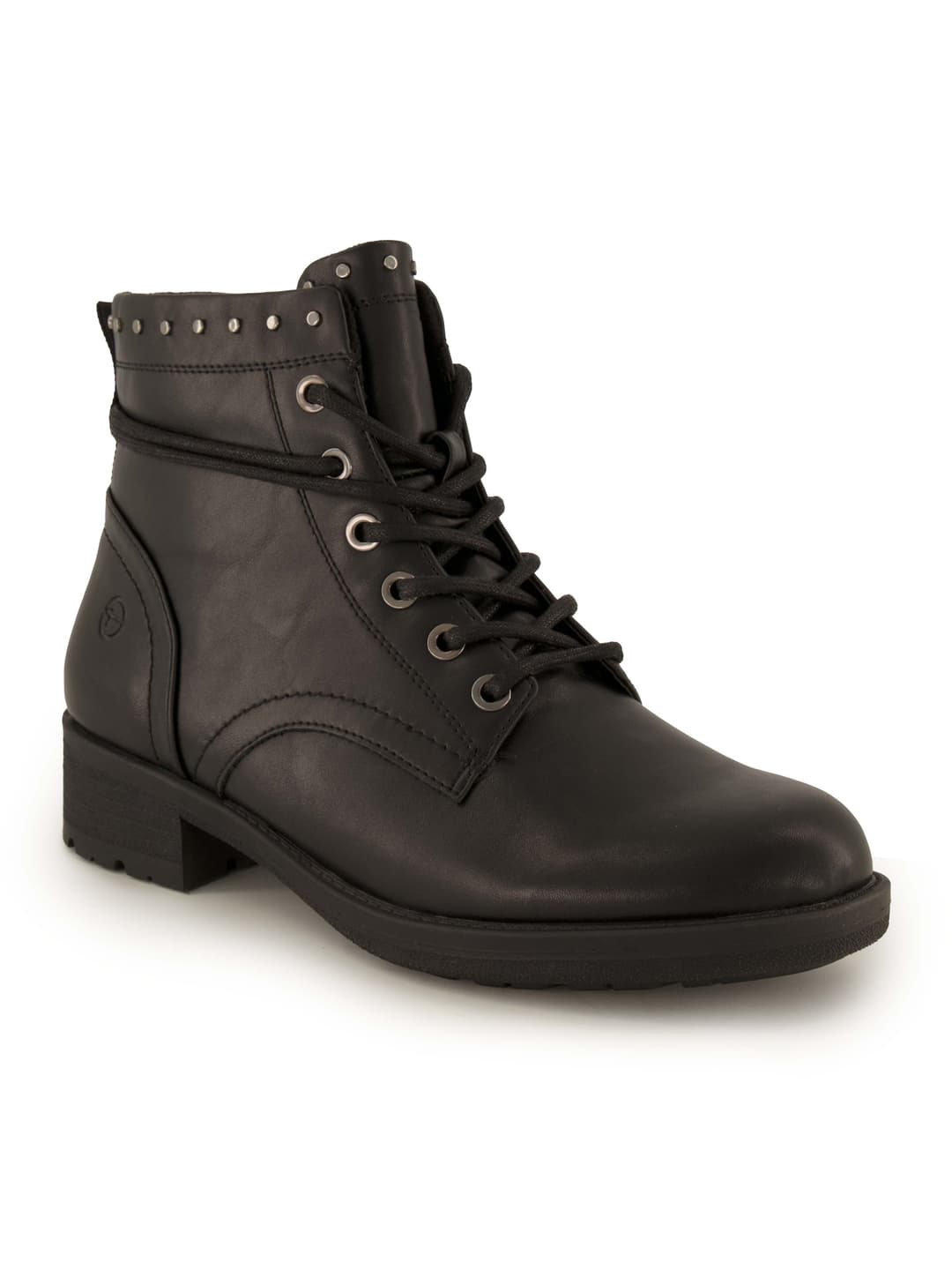 Tamaris Schnürboots, Damen , Schwarz 37