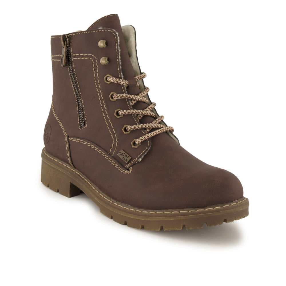 Rieker Schnürboots, Damen , Braun 37
