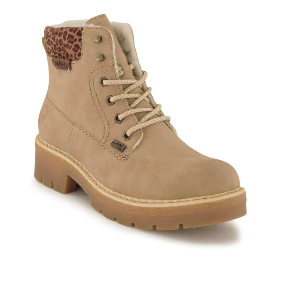 Rieker Schnürboots, Damen , Beige 36