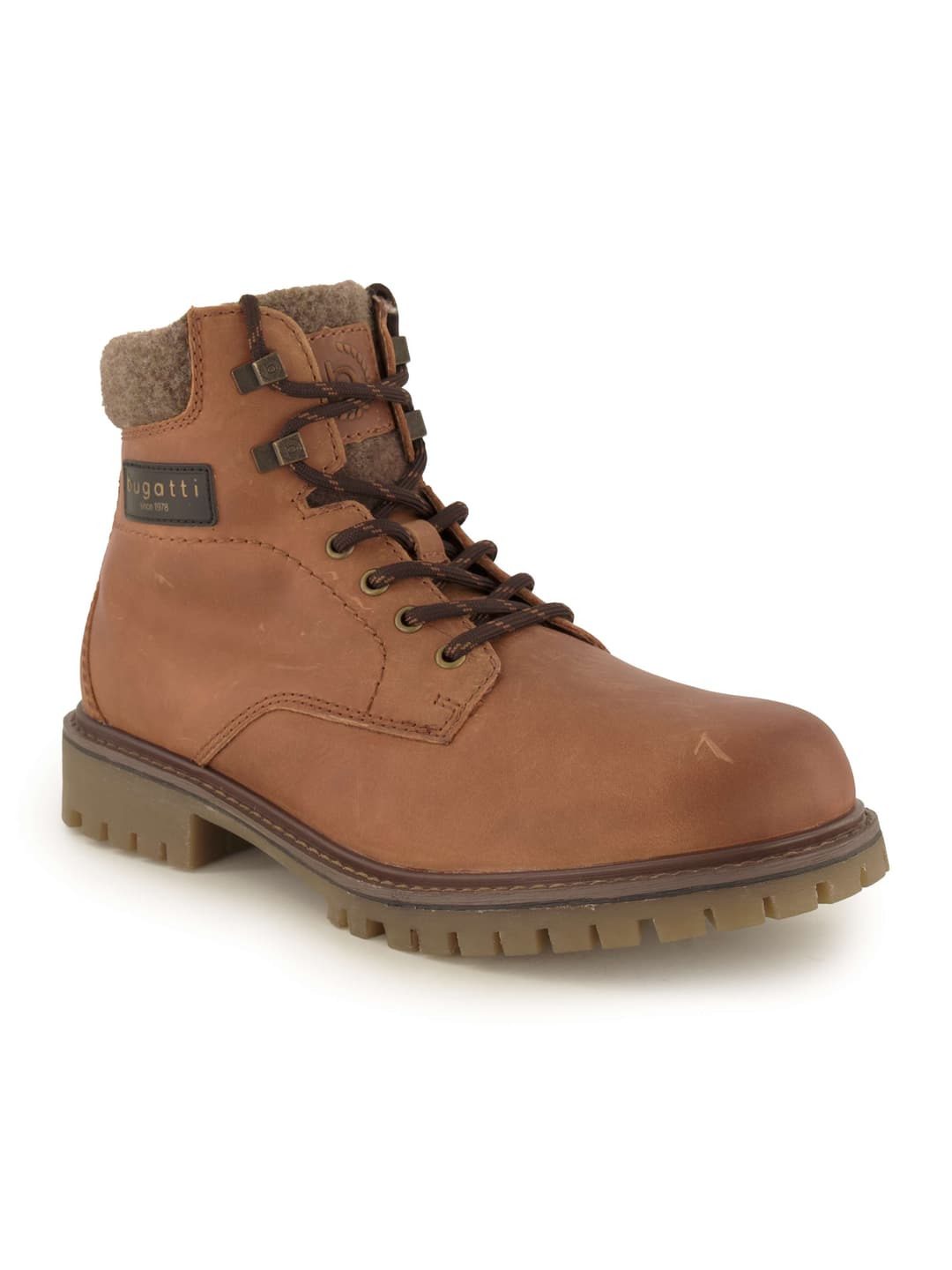 Bugatti Schnürboots, Herren , Cognac 42