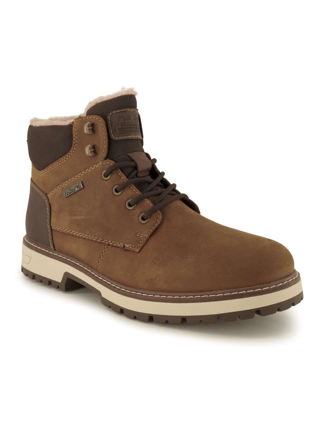 Rieker Schnürboots, Herren , Beige 40