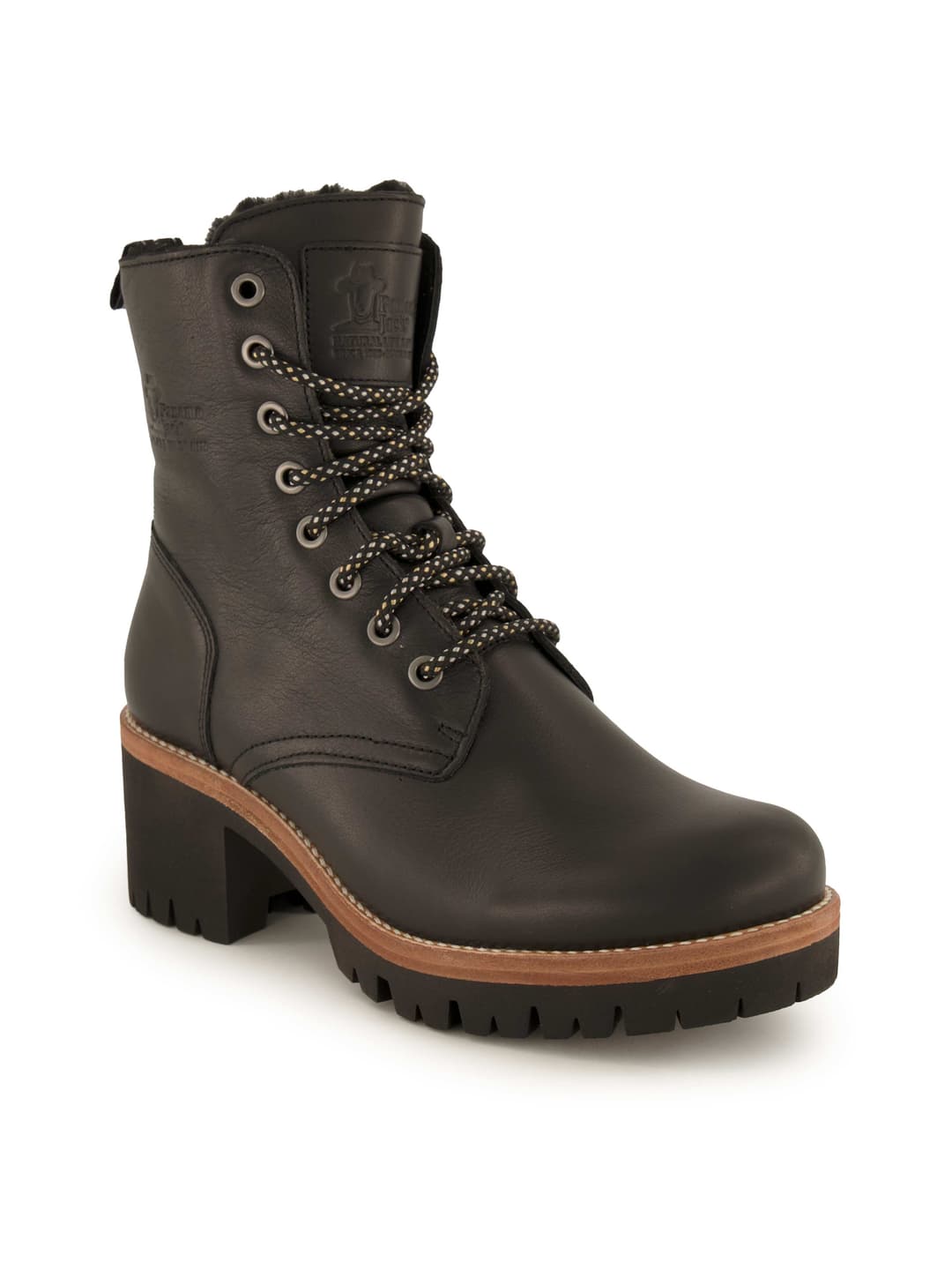 Panama Jack Schnürboots, Damen , Schwarz 36