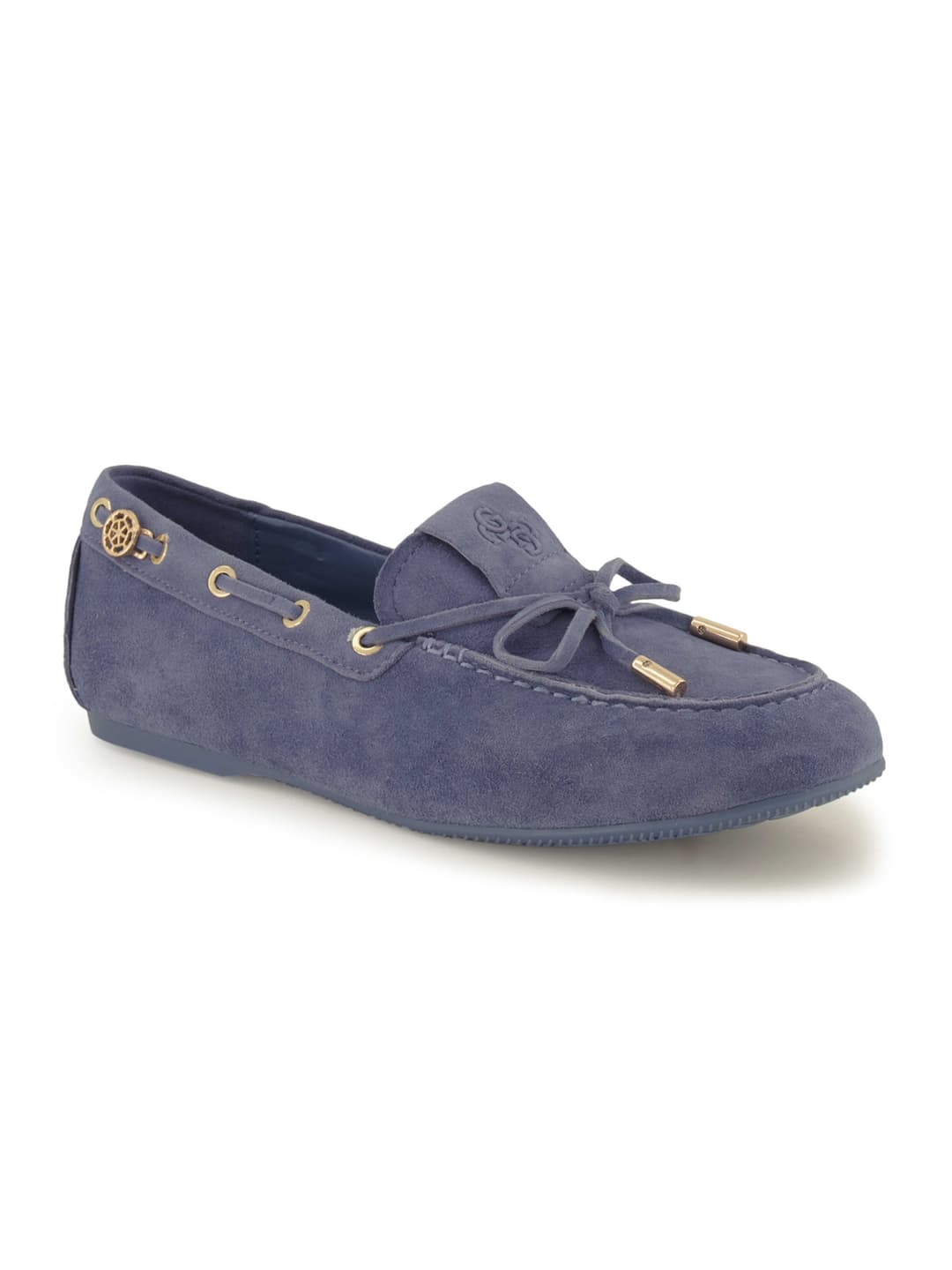 Guess Mokassin, Damen , Blau 38