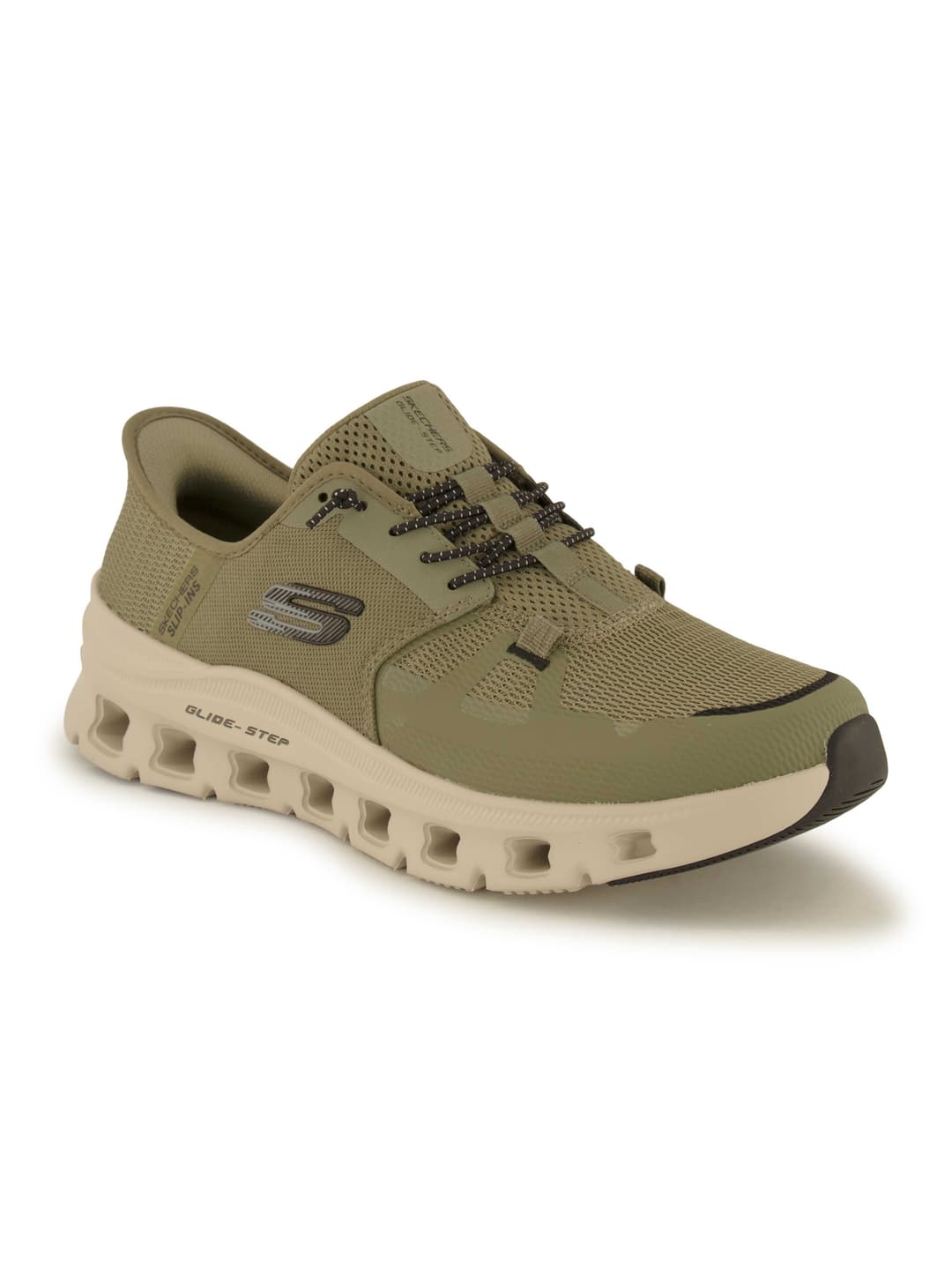 Skechers Slip-Ons, Herren , Grün 47.5