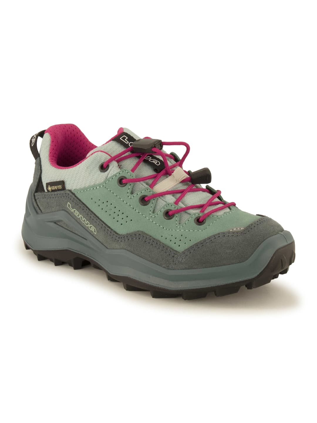 LOWA Trekking-Schuh, Kinder , Blau 36