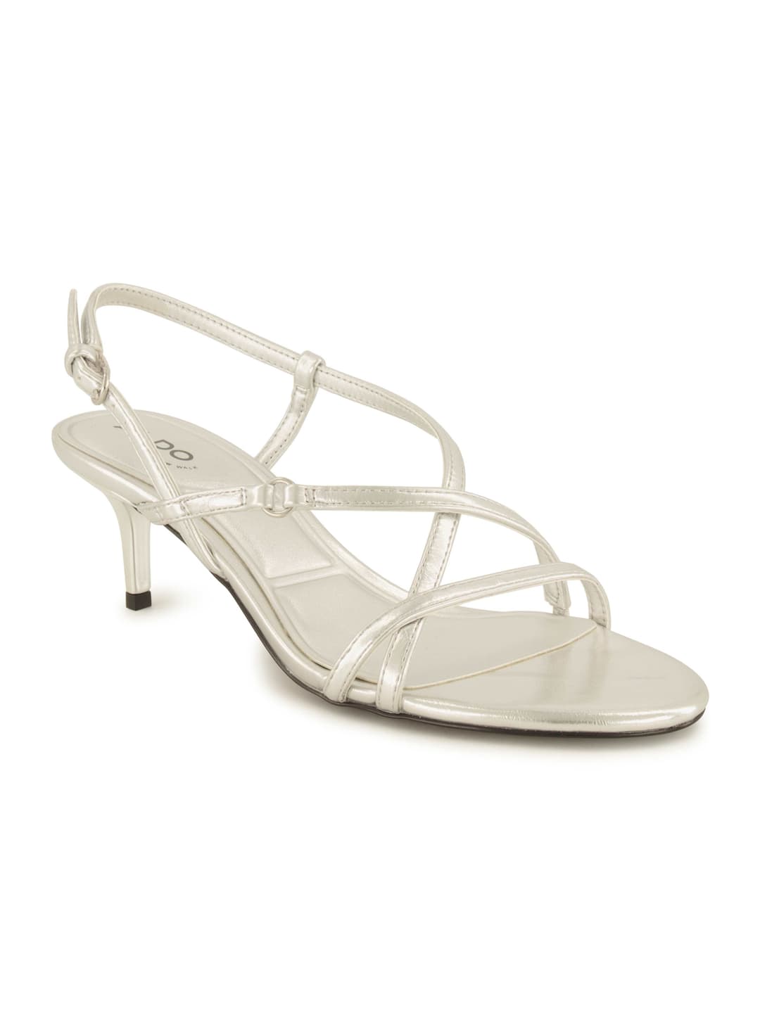 ALDO Sandalette, Damen , Silber 41