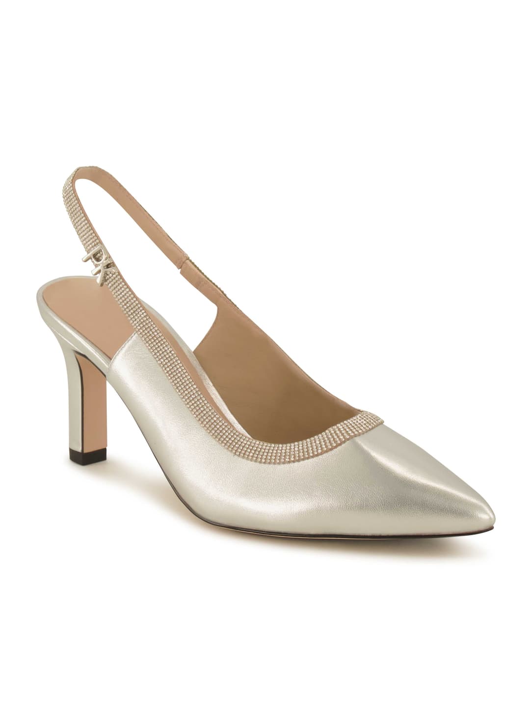 Peter Kaiser Slingpumps, Damen , Silber 4.5
