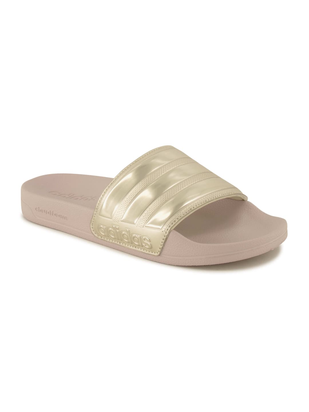 adidas Slide, Damen , Gold 4