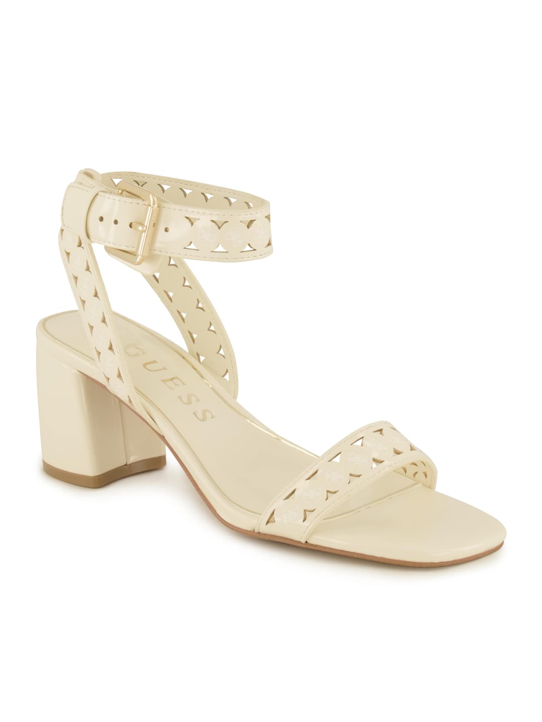 GUESS Sandalette, Damen , Creme 38