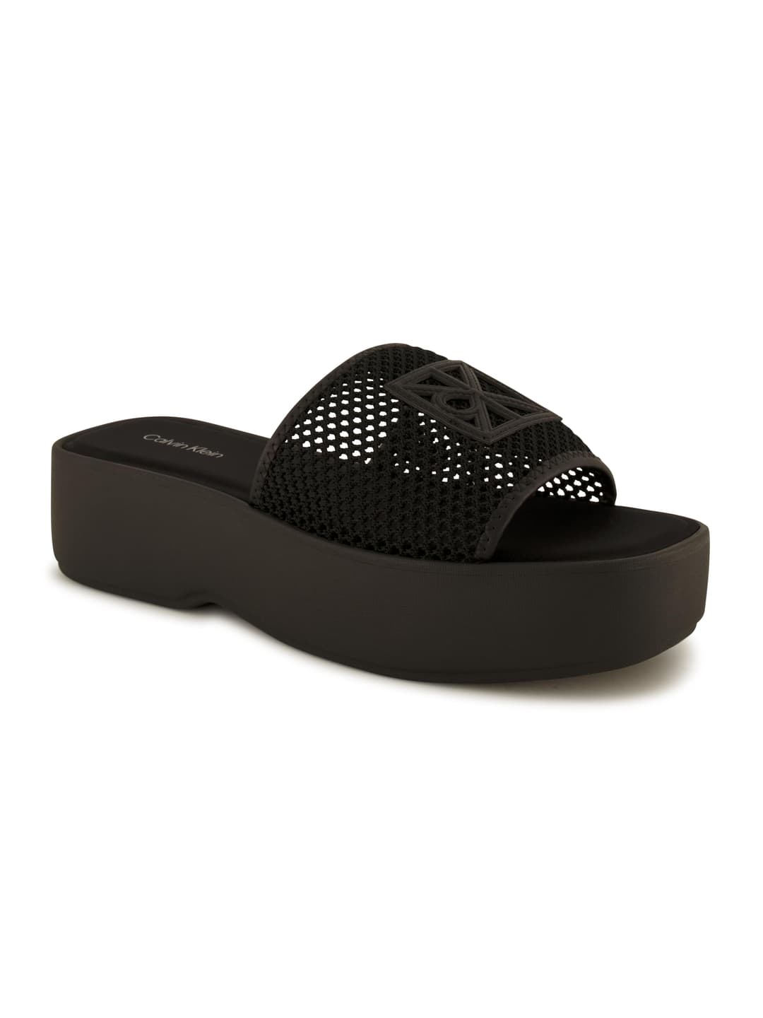 Calvin Klein Pantolette, Damen , Schwarz 41