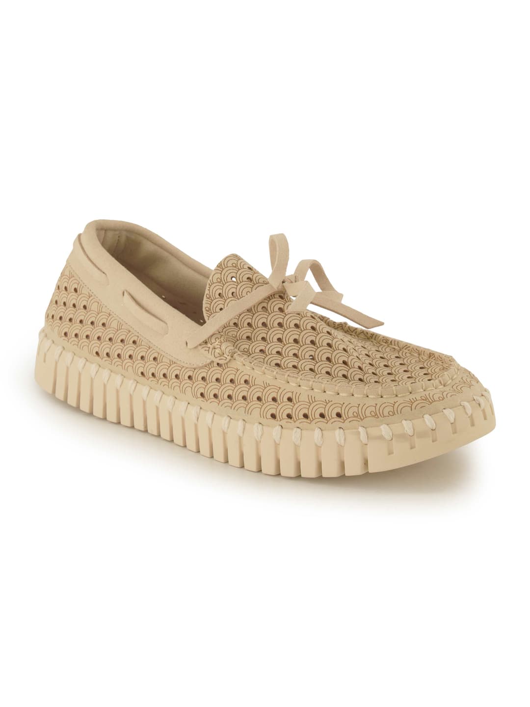Ilse Jacobsen Mokassin, Damen , Creme 36