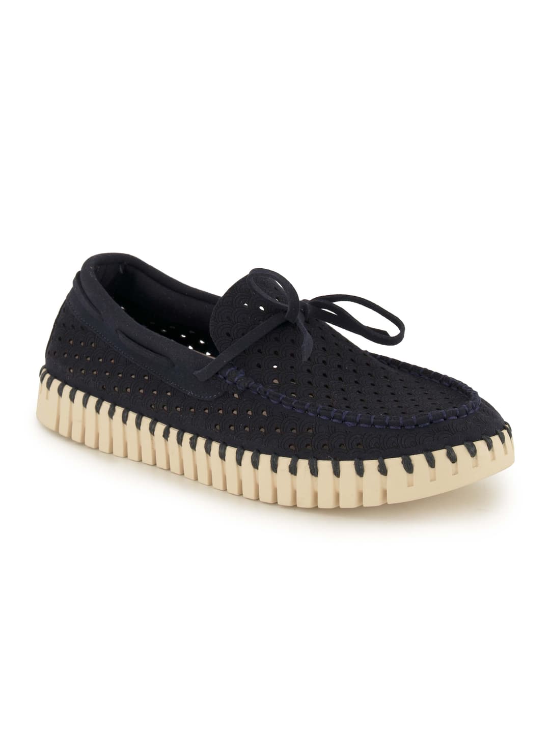 Ilse Jacobsen Mokassin, Damen , Blau 36