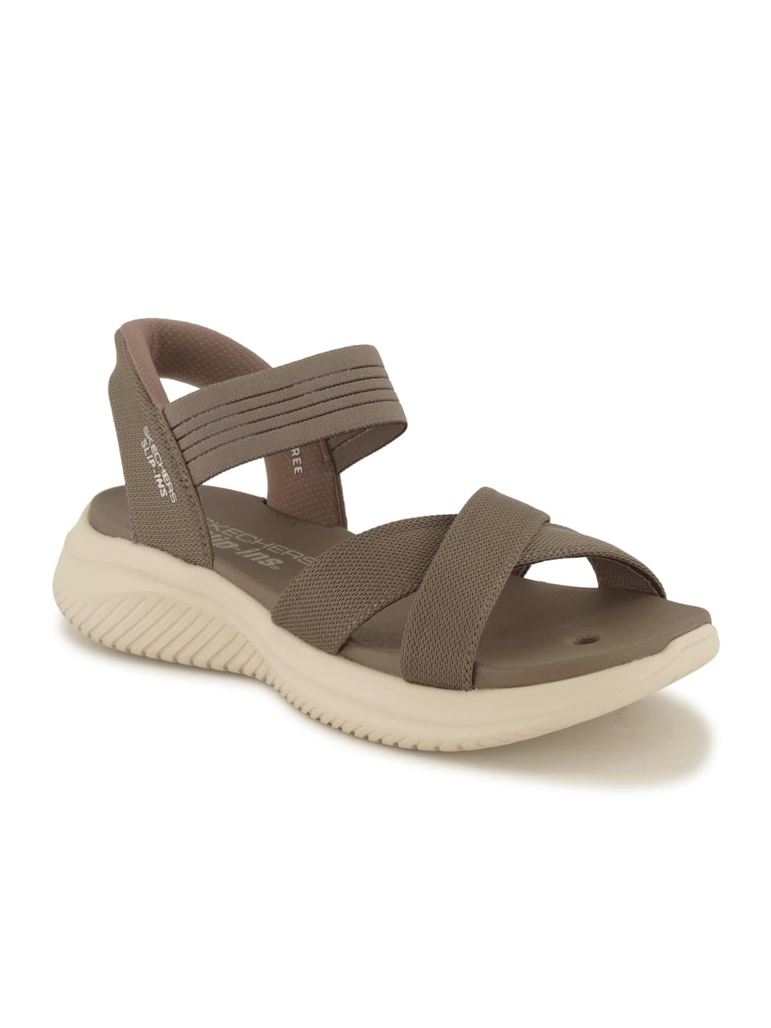 Skechers Trekkingsandale, Damen , Taupe 38