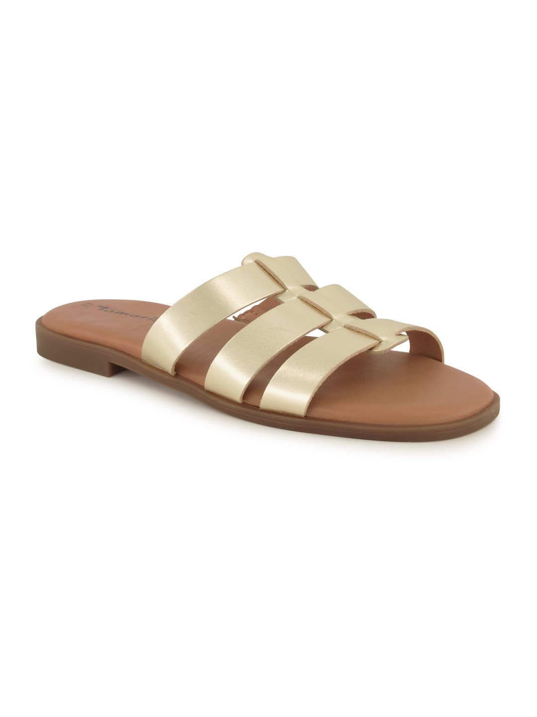 Tamaris Pantolette, Damen , Gold 41