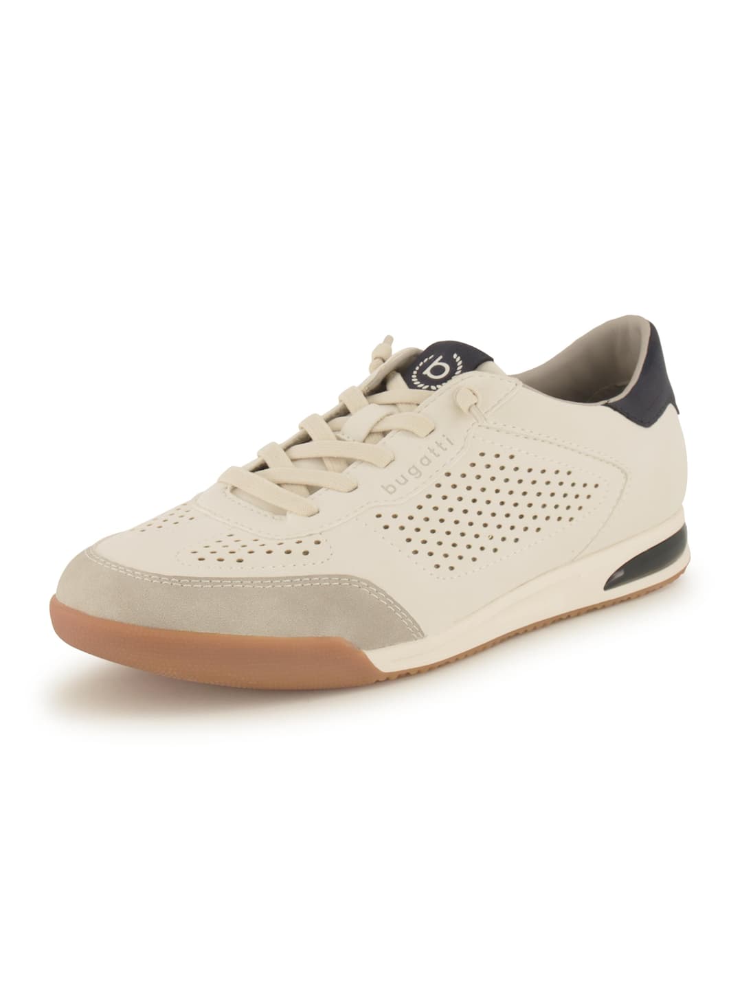 bugatti Halbschuh, Herren , Creme 42