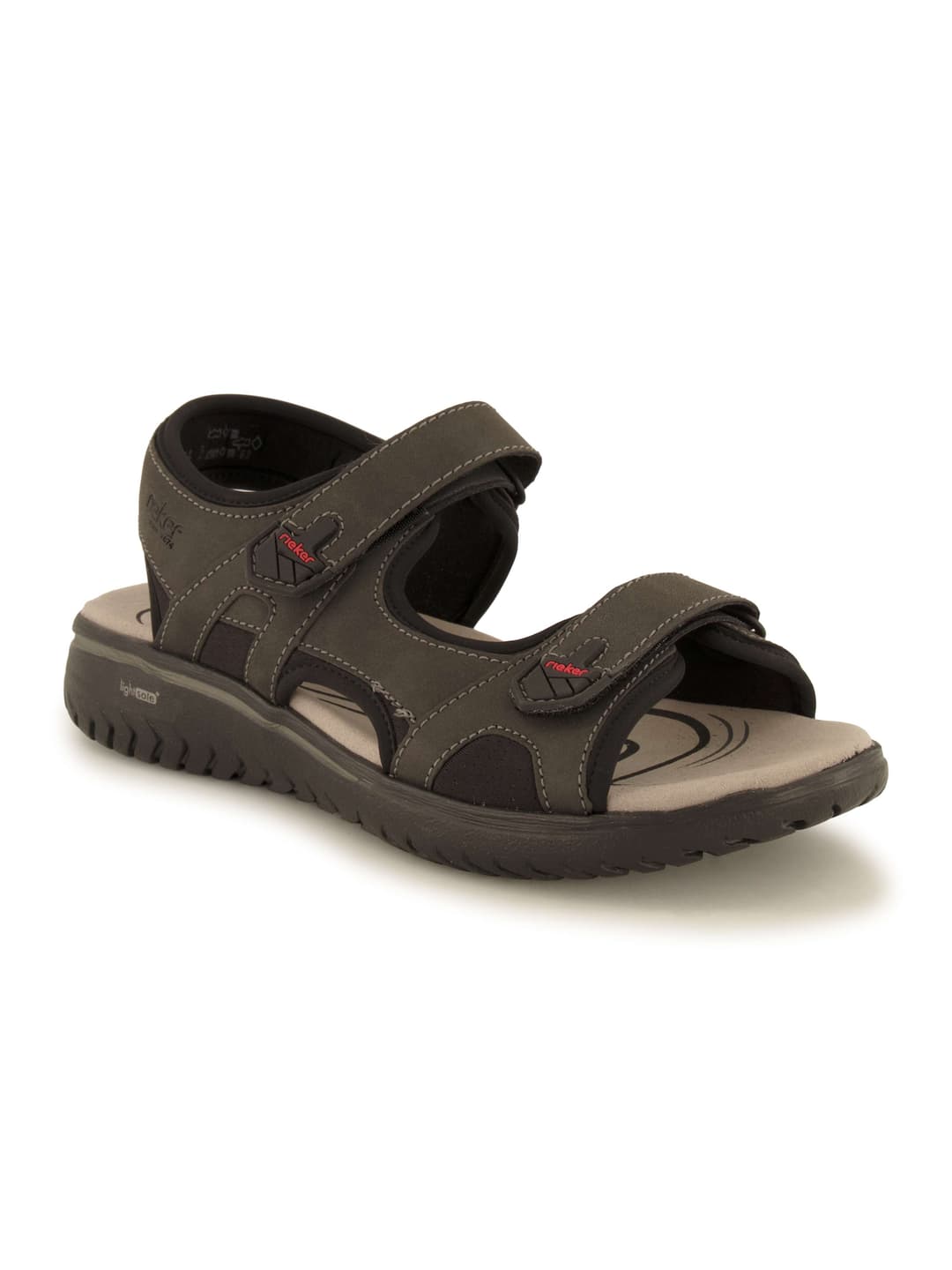 Rieker Sandale, Herren , Schwarz 45