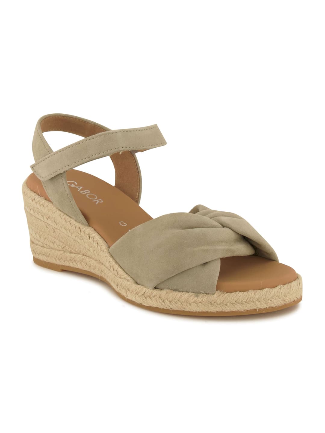 Gabor Sandalette, Damen , Grün 6.5