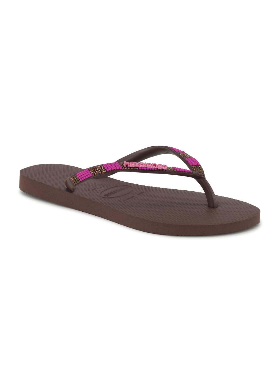 Havaianas Pantoletten-Zehentrenner, Damen , Braun 35/36