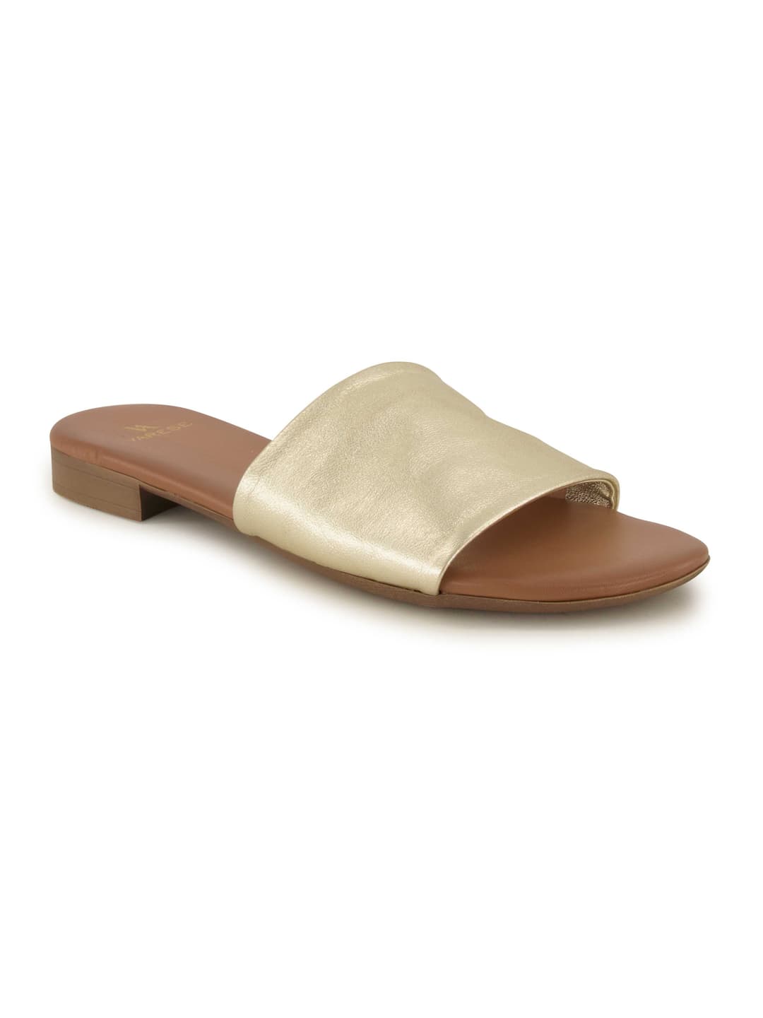 Varese Pantolette, Damen , Gold 42