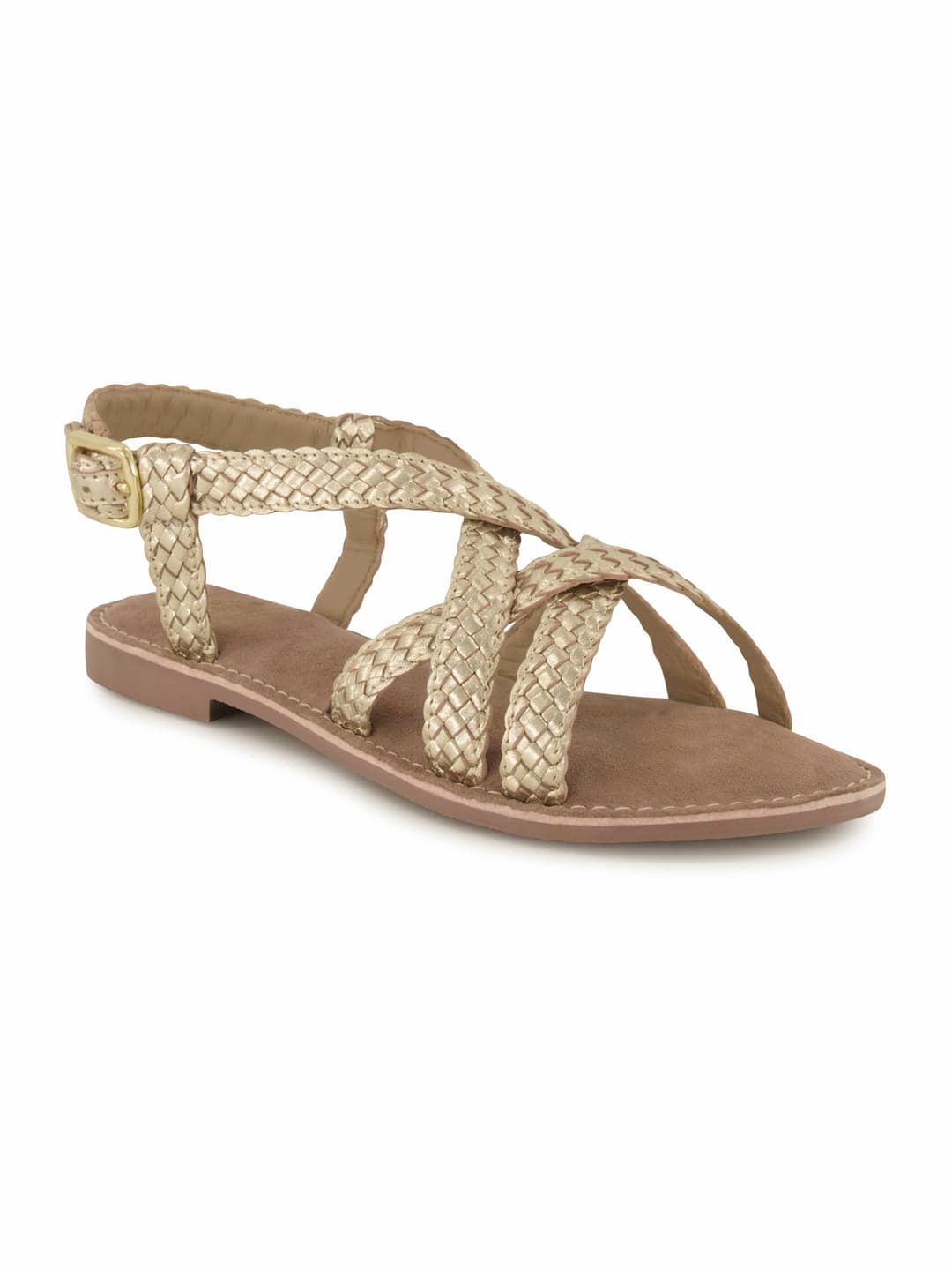Varese Sandale, Damen , Gold 36