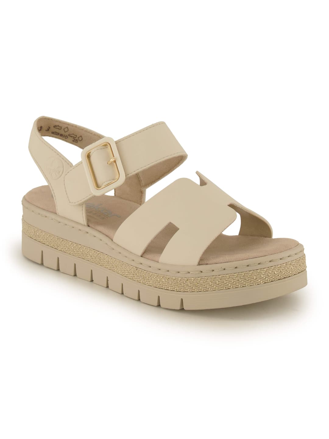 Rieker Sandalette, Damen , Weiss 39