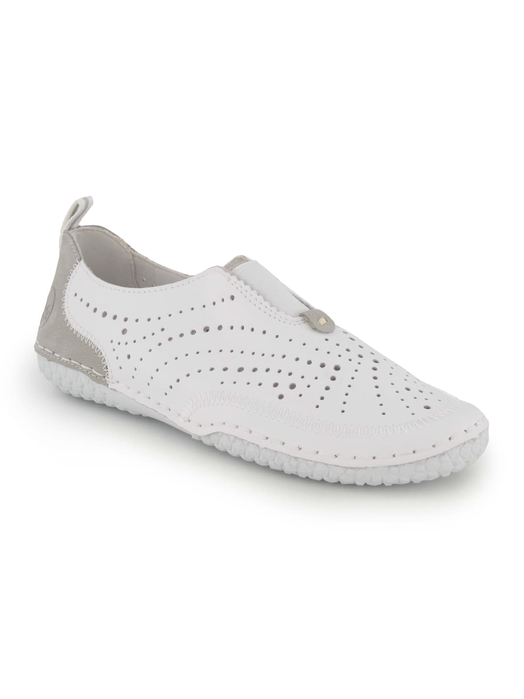 Rieker Halbschuh, Damen , Weiss 38