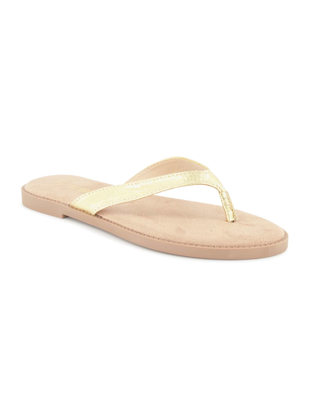 Bagatt Pantoletten-Zehentrenner, Damen , Gold 38