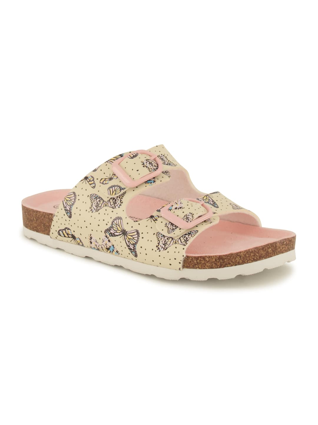 Wellness Offener Hausschuh, Kinder , Creme 34