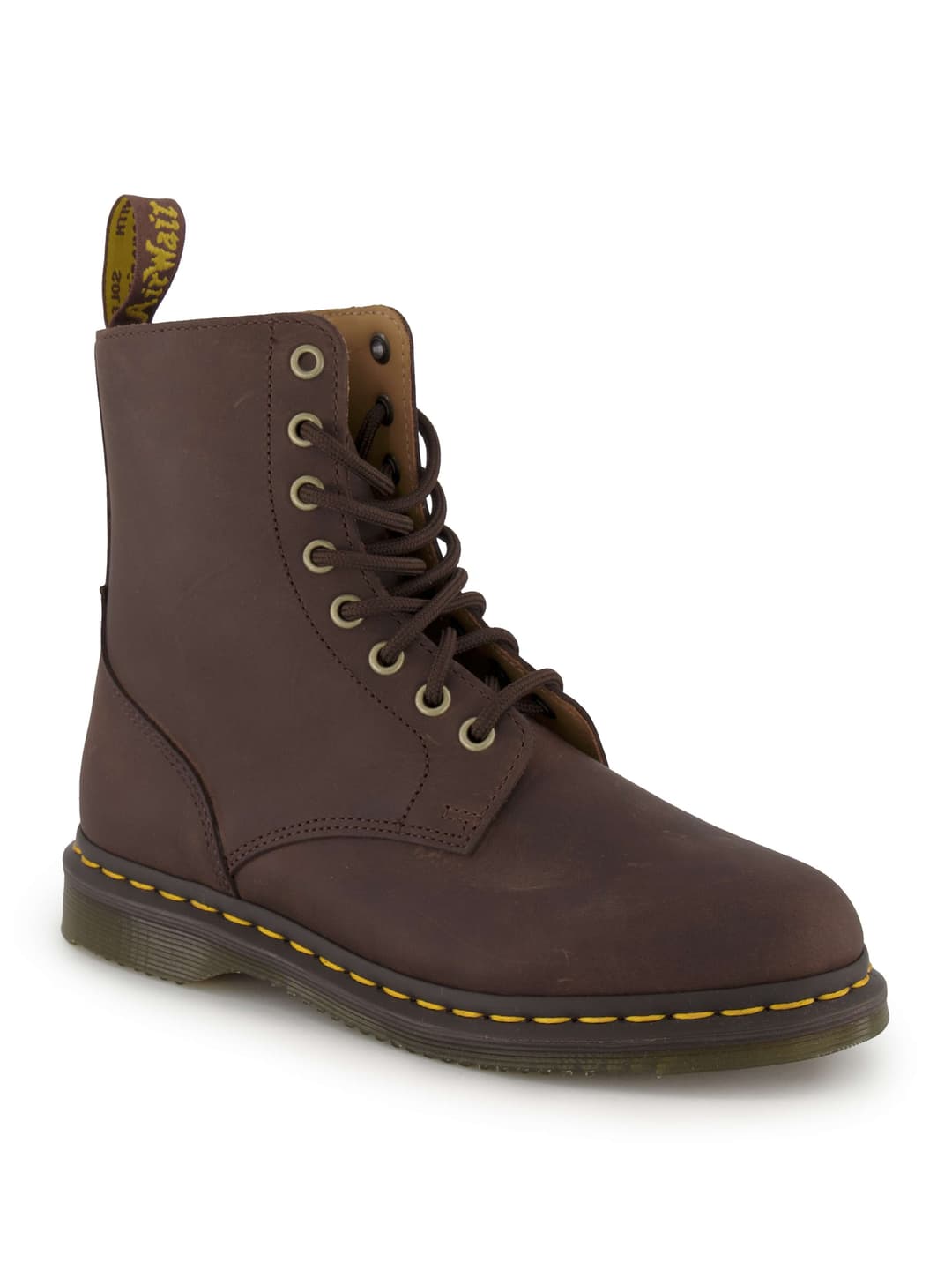 Dr. Martens Schnürboots, Damen , Braun 38