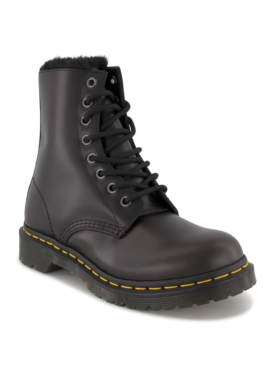 Dr. Martens Schnürboots, Damen , Grau 37